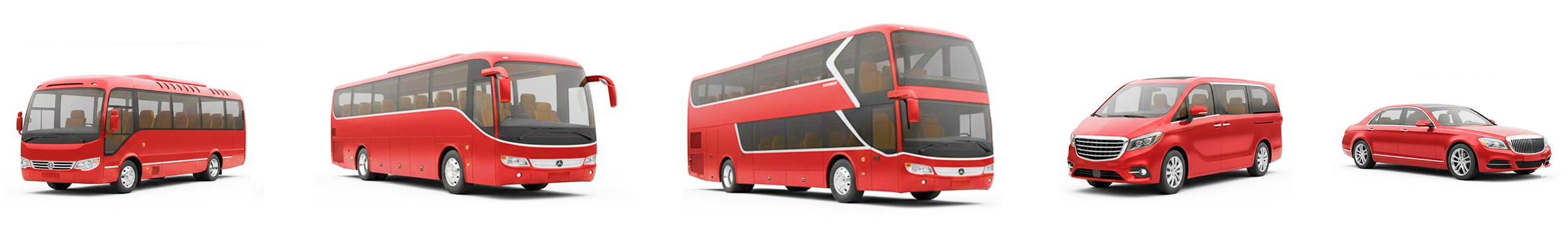 Corporate coach and minibus fleet